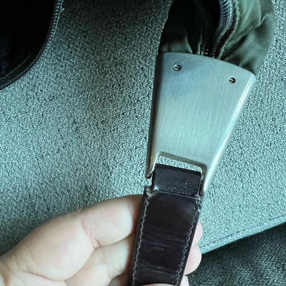 Prada tessuto nylon shoulder bag Authentic Vintage 90’s - Picture 10 of 11